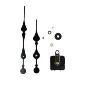 Create Your Own Clock with Stylish Metal Hands Personalized Timekeeping