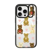 iPhone 16 Pro Impact Ring Stand Case MagSafe Compatible Teddy Bears