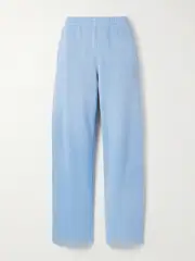[SKIMS] SKIMS - French Terry Low Rise Straight Leg Pants - Blue Bell - Sky blue - 3XL 3XL Blue