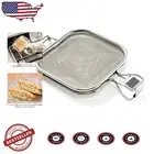Professional-Grade Hot Sandwich Maker - Lightweight Stainless Steel Grill