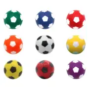 9Pcs 36mm Foosballs Table Balls Tabletop Game Small Football Table Soccer Balls