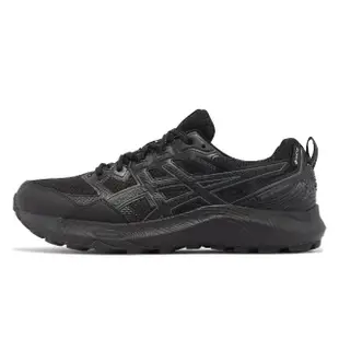 【asics 亞瑟士】越野跑鞋 GEL-Sonoma 7 GTX 男鞋 防水 黑 灰 戶外 運動鞋 亞瑟膠 亞瑟士(1011B593002)