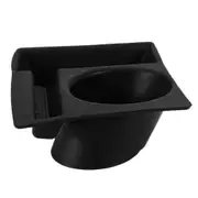 Front Central Drink Cup Holder for C3 DS3 2009-2019 9425E4 Car Storage Organizer Box Coin Holder Black