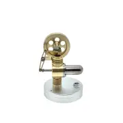 New Mini Hot Vertical Stirling Engine Model J07 Manual Start Engine Model
