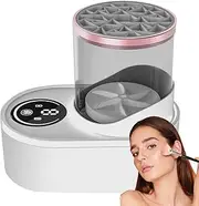 Makeup Brush Cleaner, Cosmetic Brush Cleaner, Portable Brushes Cleaner, Makeup Brush Cleaning Machine with Portable and Travel Friendly Design for Maintaining Clean Brushes (1 Piece)