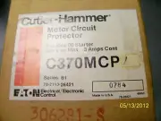 Cutler Hammer C370MCP size 00 starter 3amp motor circuit protector