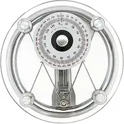 150Kg Mechanical Bathroom Scales Sturdy Bathroom, Scale Large Rotating Dia, No Battery Needed Weight Scales Bathroom