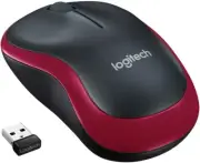 Logitech M185 Wireless Mouse, 2.4GHz with USB Mini Receiver, 12-Month Battery Li