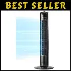 Sophisticated 32" Tower Fan - 3 Speeds, 90° Oscillation & Bladeless Design