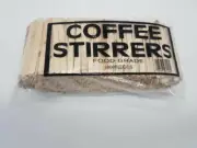 10,000pc Wooden Coffee Tea Stirrers Stirrer Waxing Craft Paddle Pop Sticks Cafe