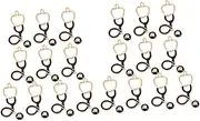 [TOPPERFUN] Jewelry Making Pendants Colorful Jewelry Dangle Charms for Bracelets Colorful Necklace Pendant Crafting Necklace Pendant Charm Necklace Pendant Charms Black