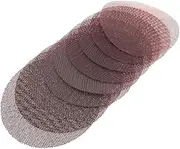 Mesh Sanding Discs 18Pcs 5 Inch 125mm Sandpaper Anti-Blocking Dry Grinding 80 to 600 Grit Removal and Finish(150)