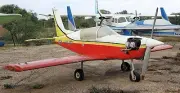 Jameson RJJ-1 Gipsy Hawk Single Seat Homebuilt Aircraft Dry Wood Model Large New