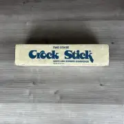 Vintage Crock Stick Knife Scissor Sharpener Two Stage 4 Rods Wood Base With Box