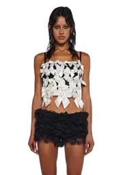 [Sugar Thrillz] Put A Bow On It Corset Top