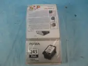 3 GENUINE CANON 245 BLACK INK CARTRIDGES PG-245 8279B001[AB]