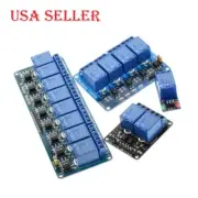 5V 12V 1 2 4 6 8 Channel Relay Module with Optocoupler Relay Output for Arduino
