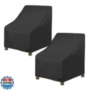 NettyPro Patio Adirondack Chair Covers Waterproof Outdoor Furniture Swivel Re
