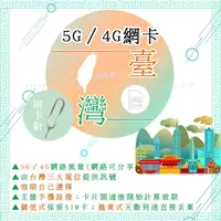 在飛比找蝦皮商城精選優惠-▪️台灣SIM卡、4G、5G上網卡▪️網路卡 台灣三大訊號供