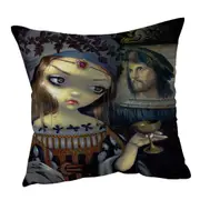 The Vampire Maiden I Vampiri Lucrezia Borgia Cushion Cover