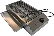 Electric Barbecue BBQ Grill Thermostat, Indoor Smokeless BBQ Grill, Stainless Steel Non Stick Barbecue, Outdoor Camping Portable Oven, for Party/Home