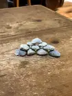 Handmade Natural Fossil Stone Tank Decor - Small Substrate Retaining Wall