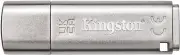 128GB Kingston Technology IronKey Locker+ 50 USB Type-A 3.2 Flash Drive - Silver