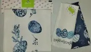 Hobby Lobby Exclusive - Easter Blue Eggs Table Runner Country 72 x 13 & 2 Towel