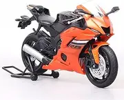 Yamaha 2020 YZF-R6 R6 1:12 Scale Motorcycle Car Model Toy Super Sport Boy Kids Gift Mini Version (Orange)