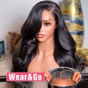 Glueless Wig Human HairPreplucked Brazilian Body Wave 13x6 HD Lace Frontal Wigs