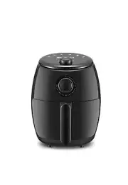 Elite Gourmet 2.1 Qt Hot Air Fryer with Frying Rack Black 30 Minute Timer NWOT