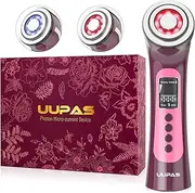 Smart Photon Micro-Current Device - UUPAS LED Red Blue Light Therapy Wand Device for Face - Microcurrent Facial Device