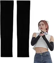 Volleyball Arm Sleeves - Running Arm Sleeves, Sunscreen Protector for Sports - Cooling Uv Protective Arm Sleeves with Half-Finger for Men Women