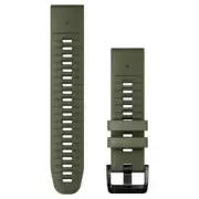 Garmin QuickFit 22 mm Moss/Graphite Silicone Watch Band