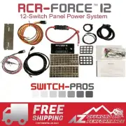 Switch Pros RCR-Force 12 Switch Panel Power System - Universal for Jeep & Other