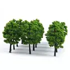 20pc Trees Model Train For Wargame Railroad House Park Setting Scenery Landscape
