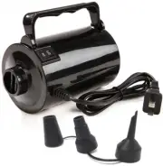 Electric Air Pump for Inflatable Pool Toys 320W Quick-Fill 3 Nozzles