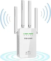 WiFi Extender, 1200Mbps WiFi Booster, WiFi Repeater - Dual Band 5GHz&2.4GHz WiFi Range Extender, Ethernet Port, Quick Setup, Home Wireless Signal Booster