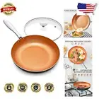 Versatile 10-Inch Nonstick Skillet for Induction & Gas Cooktops - Oven Safe