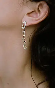 [Bleecker & Prince] Night Ceremony 14K Yellow Gold Earrings