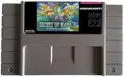 Royal Retro Secret of mana 2 (Seiken Densetsu 3) 16 bit 46 Pin Big Gray Super Game Card-(NTSC USA Shell)