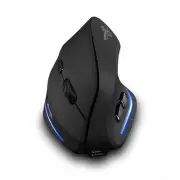 Optical Wireless Mouse,Rechargeable,2400DPI,Ergonomic Design Reduces Muscle S...