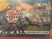 Bakugan Battle Box 5pk plus stickers booster packs poster and collector pins