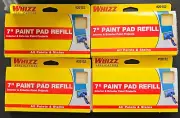 Whizz 20152 - 4 PACK LOT - 7" REPLACEMENT PAINT PADS - NEW IN PACKAGE -TRIM EDGE