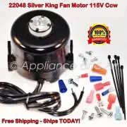 22048 Silver King Fan Motor 115V Ccw, Ships FREE TODAY w. USPS Priority!