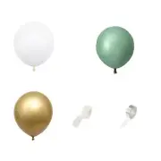 137pcs Balloon Arch Green Sage Balloons for Wedding Birthday Party Decoration