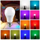 1PC/2PCS RGBW LED Bulb Light 16 Color Changing E27 Lamp + IR Remote Controller