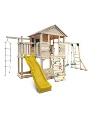 [Lifespan Kids] Kingston Cubby House with Slide 2.2m in Yellow
