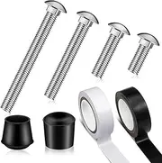 Color Guard Pole Weights,Color Guard Flag Pole Ends | Stainless Steel Mooring with Tapes, Heavy Duty Rubber Hardware for Flagpole Accessories Garden