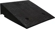 Rubber Threshold Ramp Doorway,Wheelchair Ramp, Rubber Power Curb Ramp Rated 6600 Lbs Load Capacity,Rubber Threshold Ramp (Size : 50x50cmx19cm)